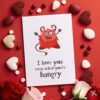 Hangry Devil • Greeting Card