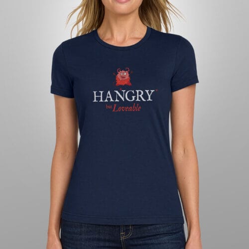 t-shirt-mockup-HangryDevilL Hangry Devil • Women's T-Shirt